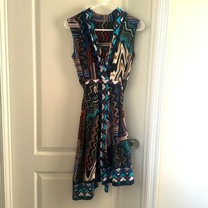 Women sleeveless dress, midi, small